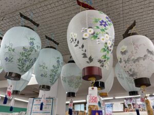 新盆提灯入荷しました